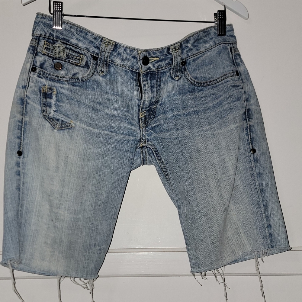 Light Blue Denim Shorts Size 29